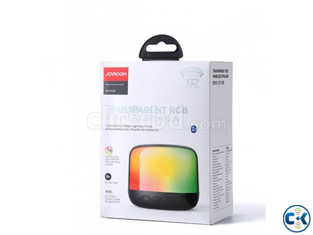 JOYROOM JR-ML03 Transparent RGB Bluetooth Speaker large image 0