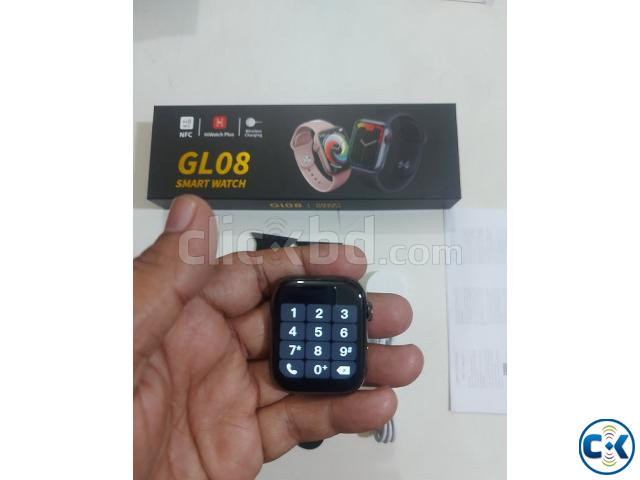 GL08 Smartwatch 1.90 Big Display Calling Option Metal Body W large image 4