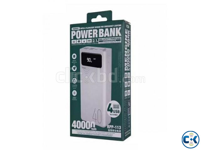 Remax RPP-113 Power Bank 40000mAh 4 USB Outputs 3 input With large image 0