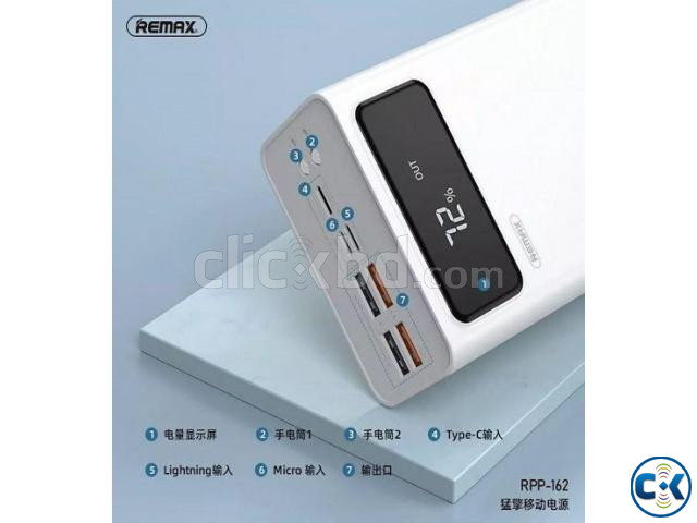 Remax RPP-113 Power Bank 40000mAh 4 USB Outputs 3 input With large image 2