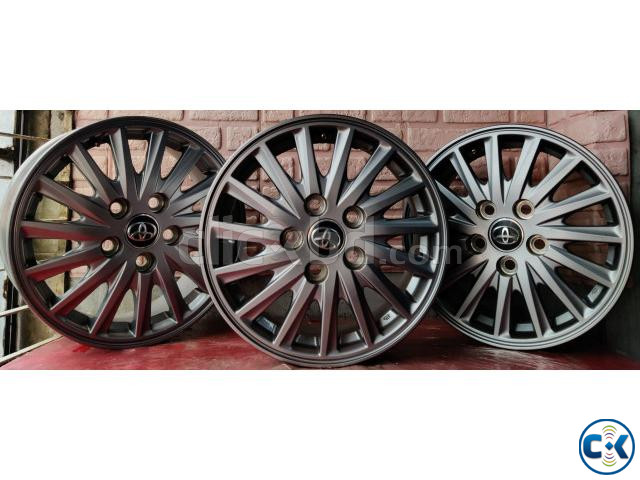 15 5 Hole Far Toyota Esquire Alloy Rims Set large image 0