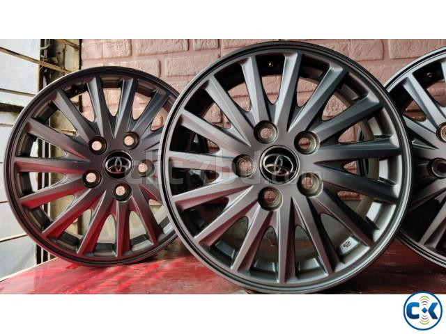 15 5 Hole Far Toyota Esquire Alloy Rims Set large image 4