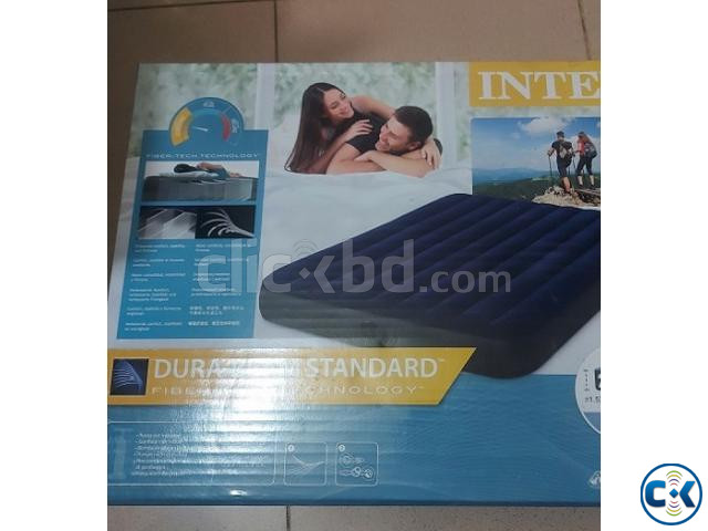 intex Double Air Bed With Electric Pumper large image 1