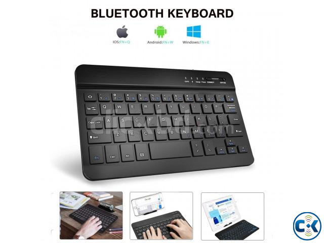 BD021 Bluetooth Keyboard 10 inch Universal Device large image 0