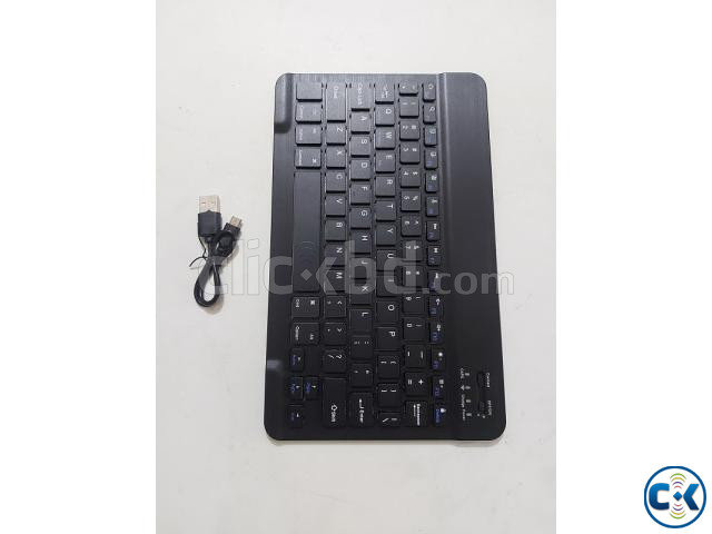 BD021 Bluetooth Keyboard 10 inch Universal Device large image 3