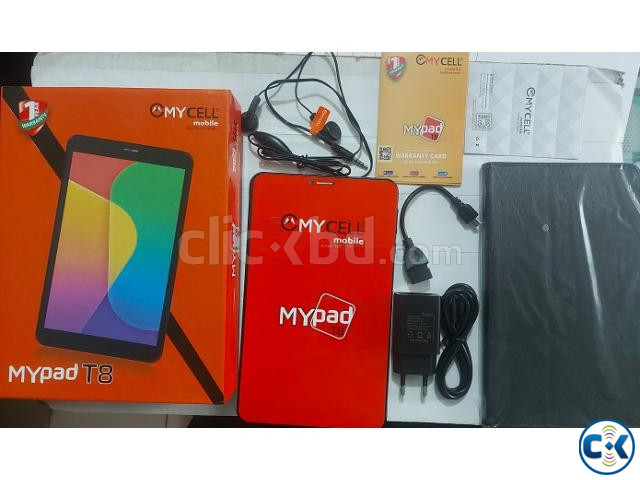 Mycell Mypad T8 Tablet Pc 2GB RAM 32GB Storage Display 8 inc large image 3