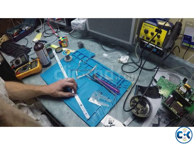 sharp led lcd 4k television repair centre at dhanmondi large image 2