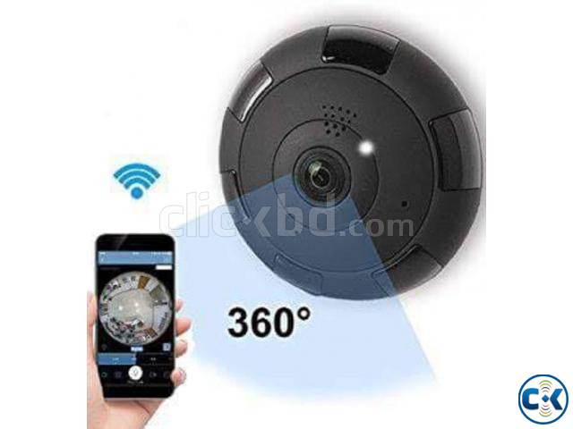 Panoramic V380 Wifi Camera Night Vision 360 Degree large image 2