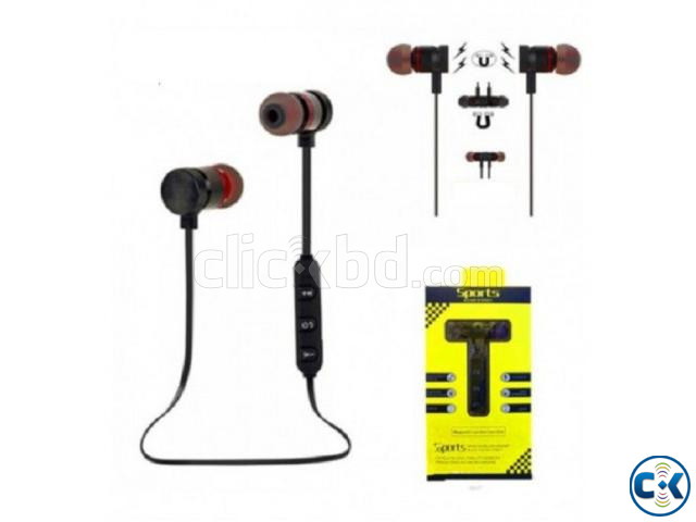 Ly11 Magnet Bluetooth Headphone With Microphone large image 1