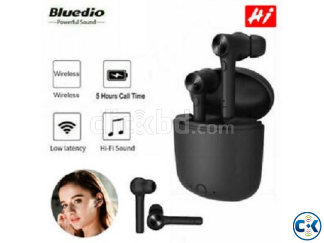 Bluedio Hi Hurricane Wireless Bluetooth Earbuds Original  large image 0