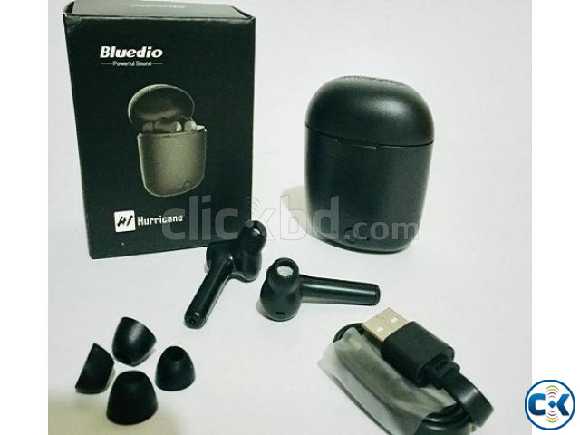 Bluedio Hi Hurricane Wireless Bluetooth Earbuds Original  large image 1