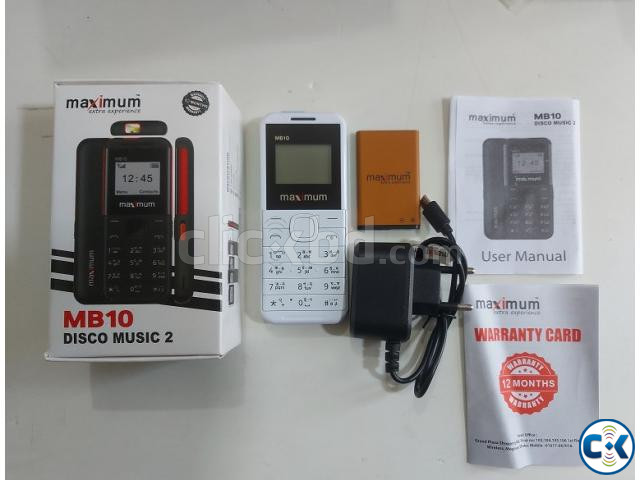 MAXIMUM MB10 Disco Music Feature Phone Dual Sim Warranty large image 0