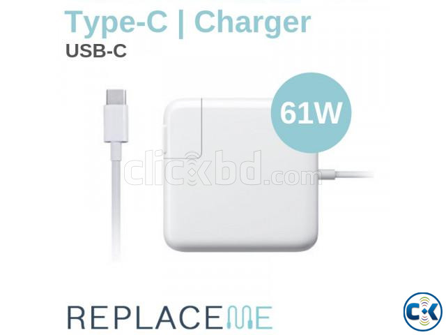 NEW GENUINE Macbook AC Adapter Type C 61W MagSafe-3 large image 0