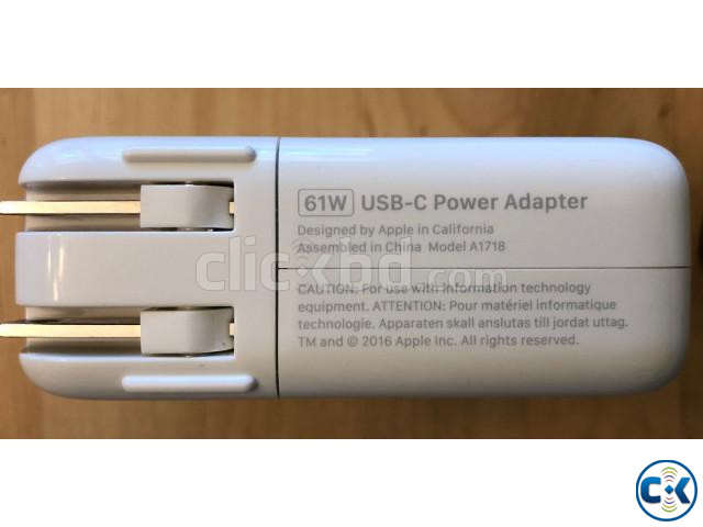 NEW GENUINE Macbook AC Adapter Type C 61W MagSafe-3 large image 4