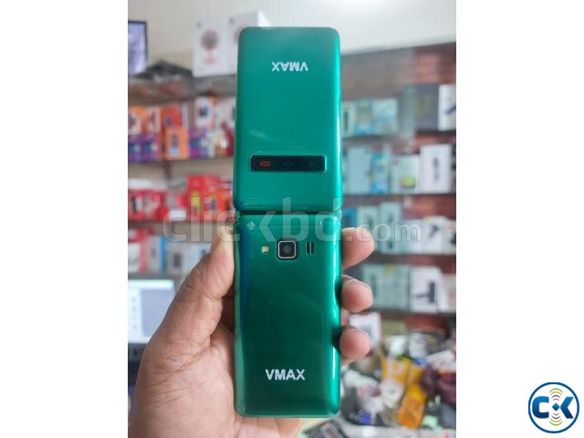 Vmax V15 Folding Phone Dual Sim With Warranty large image 2