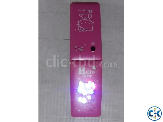 Hello Kitty D10 Folding Mobile Phone Touch Display Dual Sim large image 4