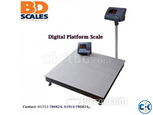 Platform Scale 1 ton Capacity large image 0