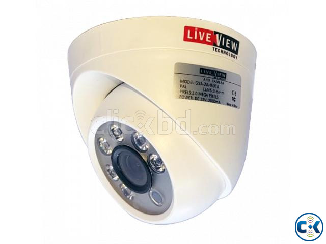 Live View GSA-2AH50TA 2MP Waterproof HDCVI Dome Camera large image 0