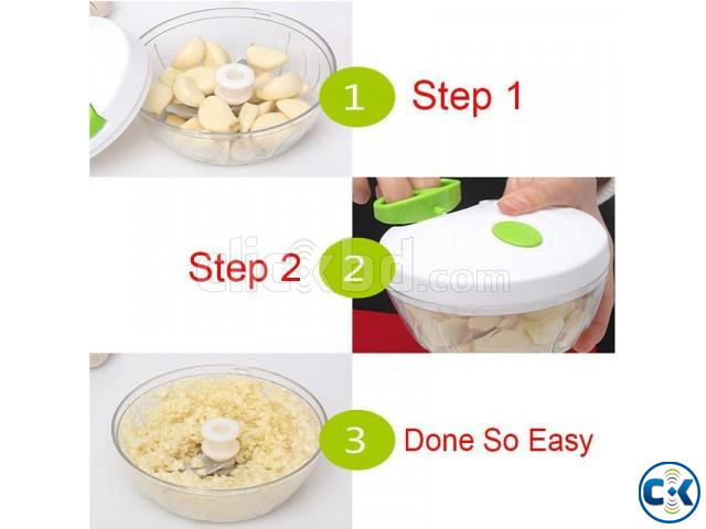 Multifunctional Vegetable Chopper Machine Turbo Cutter large image 2