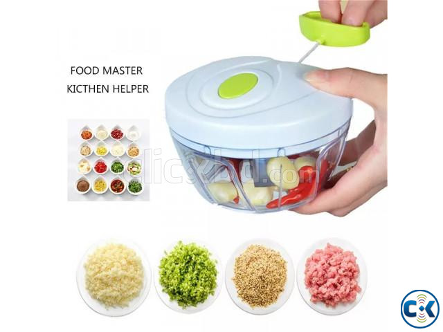 Multifunctional Vegetable Chopper Machine Turbo Cutter large image 3