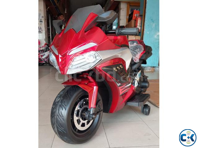 Baby Motor Bike with Rubber Wheel R6 large image 1