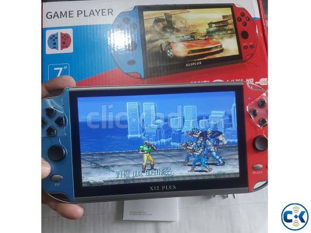 X12 Plus Game player 7 inch Display Camera Video Player 16GB | ClickBD large image 1