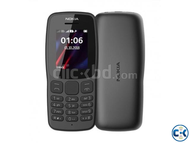 Nokia 106 Phone Dual Sim With Warranty - Original large image 0