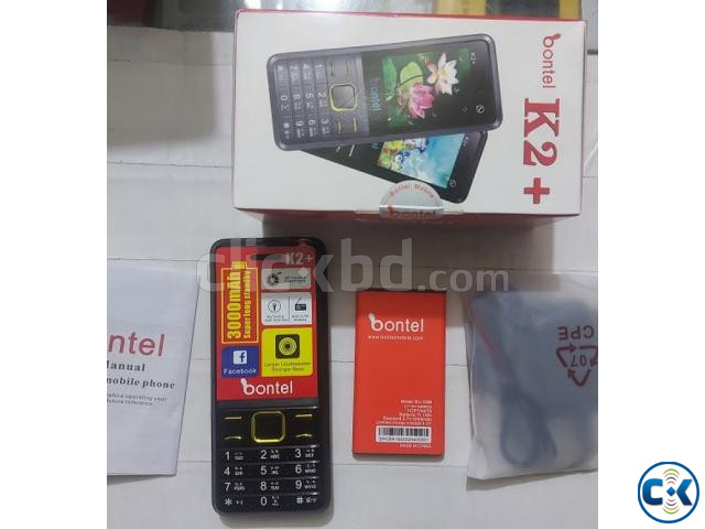 Bontel K2 Phone 3000mAh Battery Bluetooth Wireless FM Radio large image 2