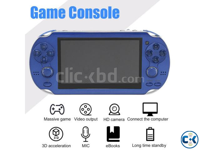 X4 Game Console Game Player 8GB FM Camera Support TV output large image 0