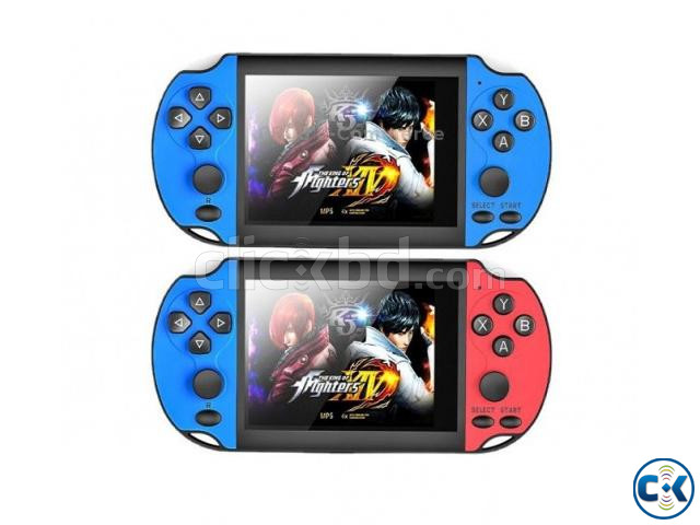 X7s Game Console 8GB 5000 Game Player Video Handheld large image 0