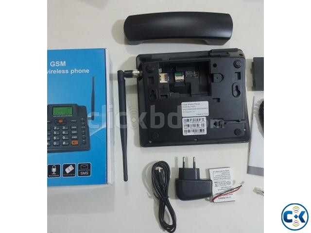 ZT600 Dual Sim Land Phone Auto Call Record FM Radio large image 2