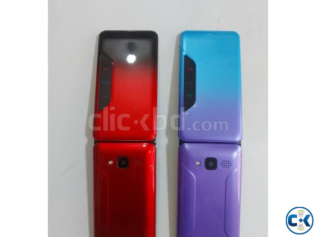 Maxtel Max 13 Folding Mobile Phone Dual Sim Wireless FM large image 1