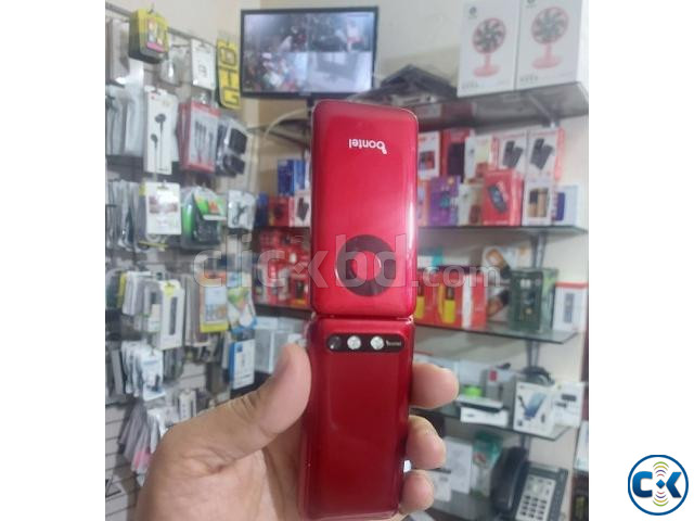 Boltel L200 Dual Display Folding Mobile Phone large image 0