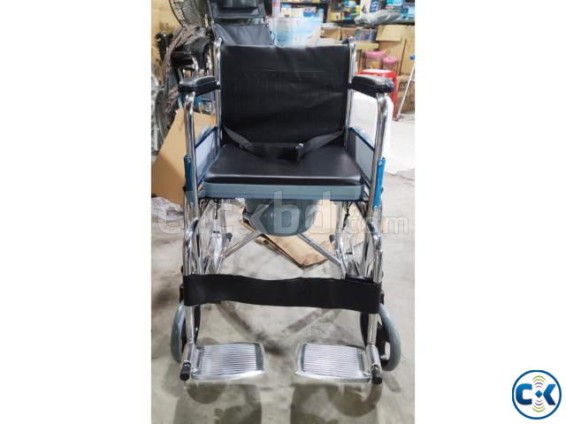 Standard Wheelchair with Commode Commode System Wheelchair large image 1