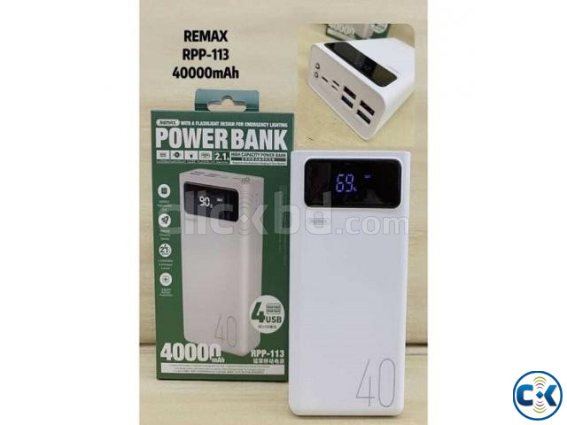 Remax RPP-113 Power Bank 40000mAh 4 USB Outputs large image 2