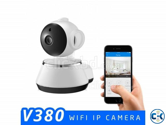 V380 Mini Wifi Camera Night Vision 1.3 MP HD large image 1