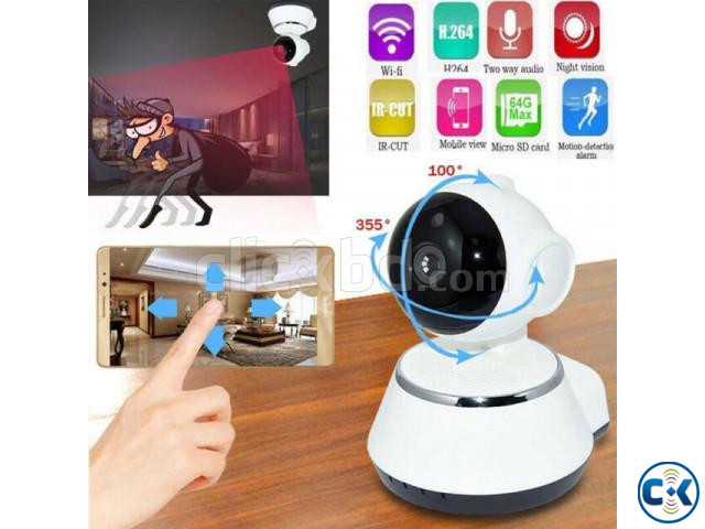 V380 Mini Wifi Camera Night Vision 1.3 MP HD large image 2