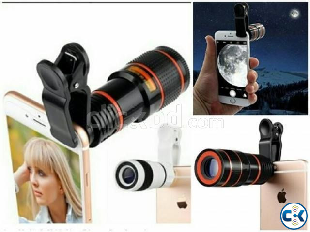 12x Telephoto Mobile Phone Optical Zoom Telescope Lens Chg large image 0