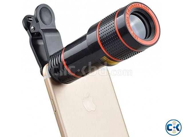 12x Telephoto Mobile Phone Optical Zoom Telescope Lens Chg large image 1