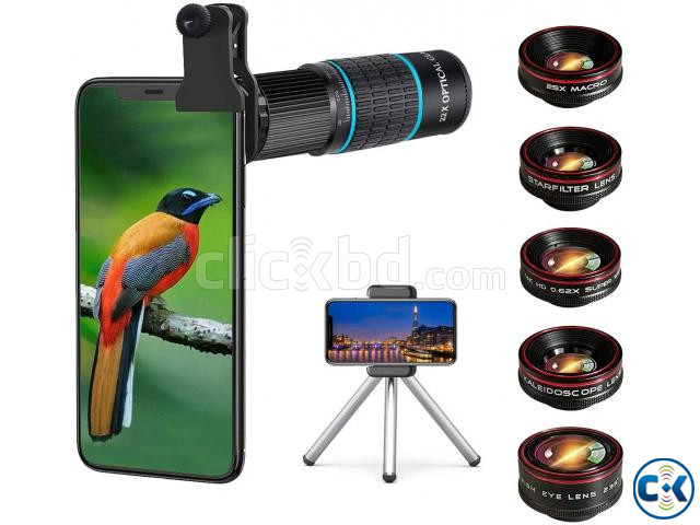 12x Telephoto Mobile Phone Optical Zoom Telescope Lens Chg large image 2