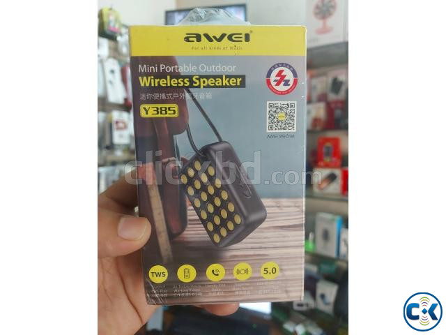 Awei Y385 Mini Portable Outdoor Wireless Speaker Memory Card large image 0