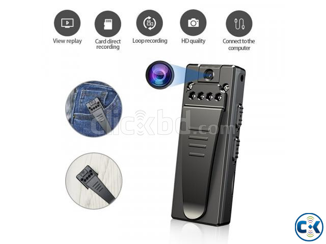 Z8 Body Camera HD Night Vision Also Voice Recorder Option large image 1