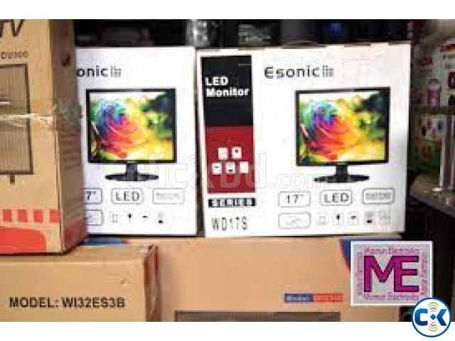 Esonic Genuine TFT 17 inch Squre type LED Monitor large image 1