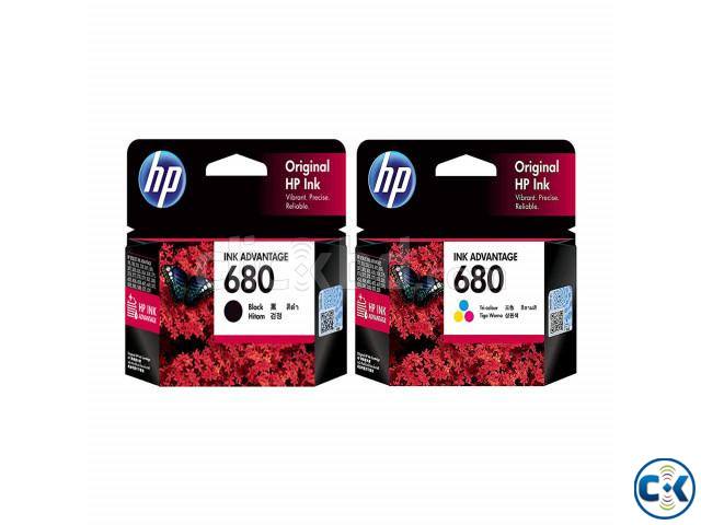 HP Genuine 680 Ink Adventage Cartridge Black and Color large image 4