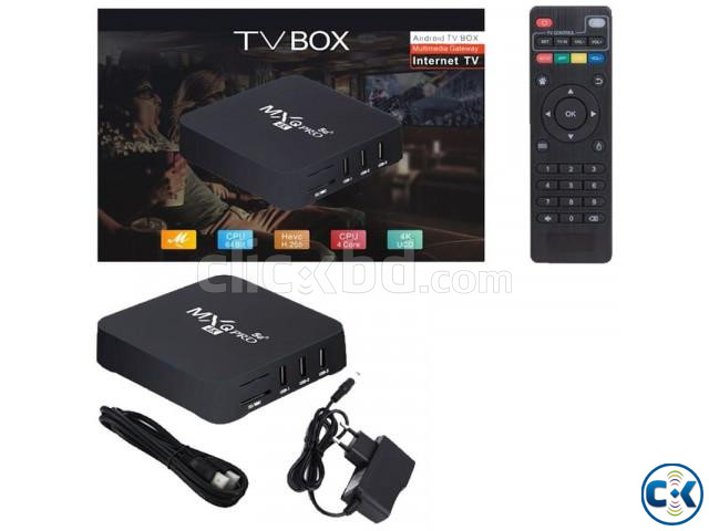 MXQ Pro Android TV BOX 1GB RAM Wifi Play Store large image 2