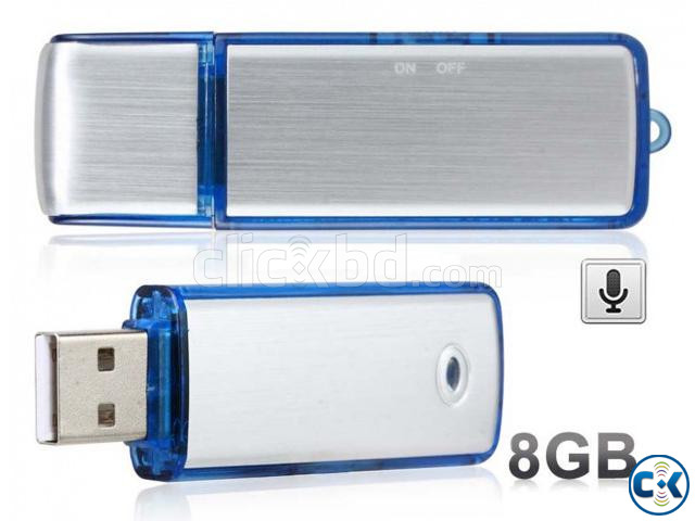 Voice Recorder With Pen Drive 8GB large image 0