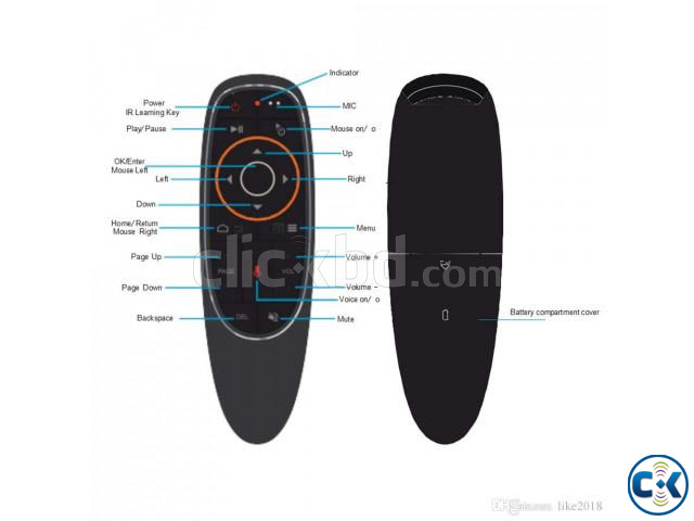 G11 Air Mouse Remote Control large image 1