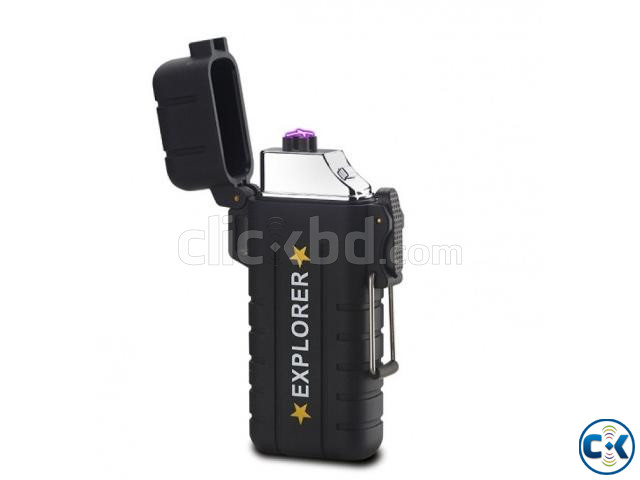 Double Arc USB Lighter Windproof large image 0