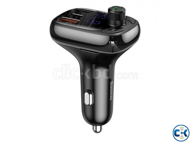 Baseus S13 PPS Quick Charger T-Typed Car Charger Wireless Bl large image 1
