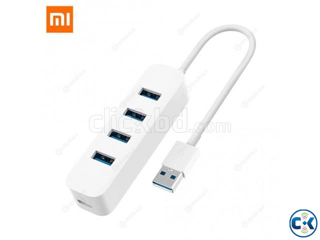 Xiaomi 4 Ports USB3.0 Hub with Stand-by Power Supply Interfa large image 0